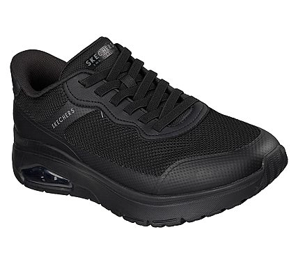 ZAPATILLAS SKECHERS HOMBRE SLIP-INS UNO FLEX NEGRO - 4