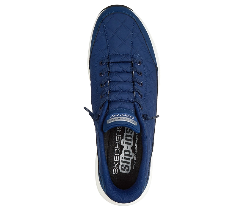 ZAPATILLAS SKECHERS HOMBRE SLIP-INS CONTOUR FOAM AZUL - 2