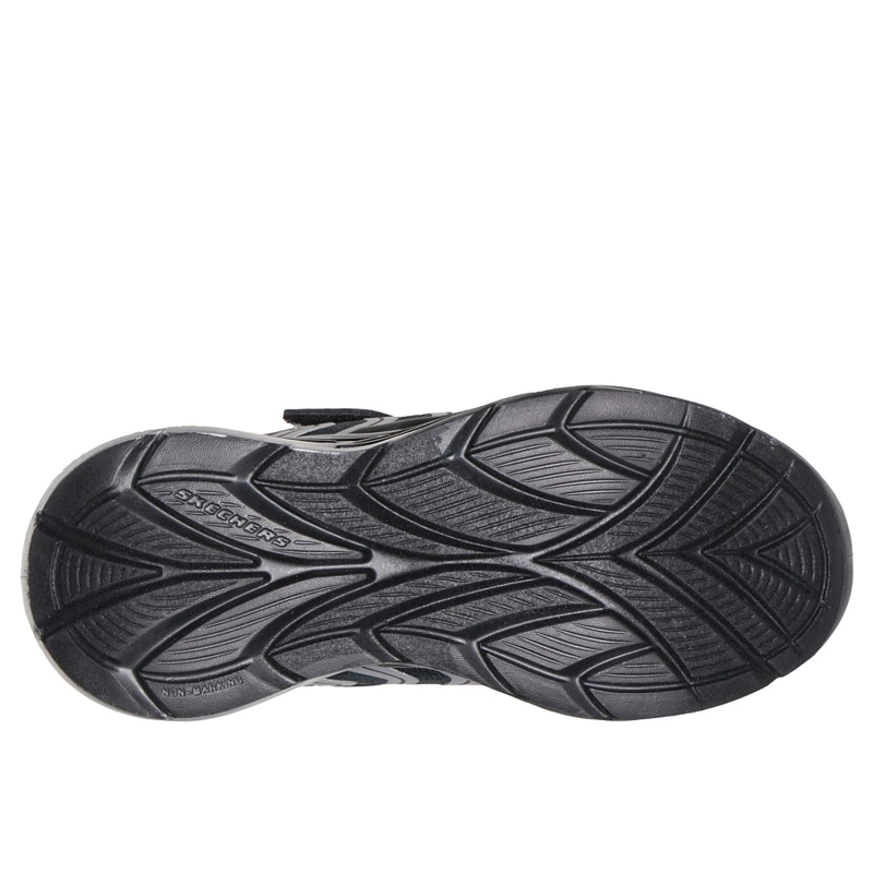 ZAPATILLAS SKECHERS NIÑO S-LIGHTS FLEX-GLOW ULTRA NEGRO - 3