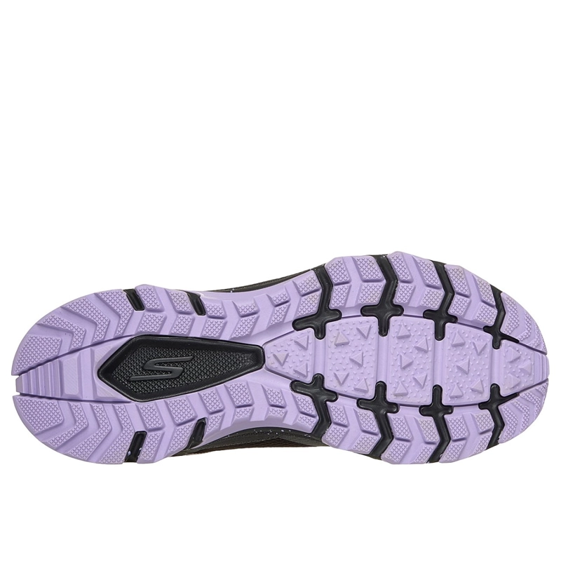 ZAPATILLAS SKECHERS MUJER WATERPROOF GO RUN TRAIL NEGRO - 3
