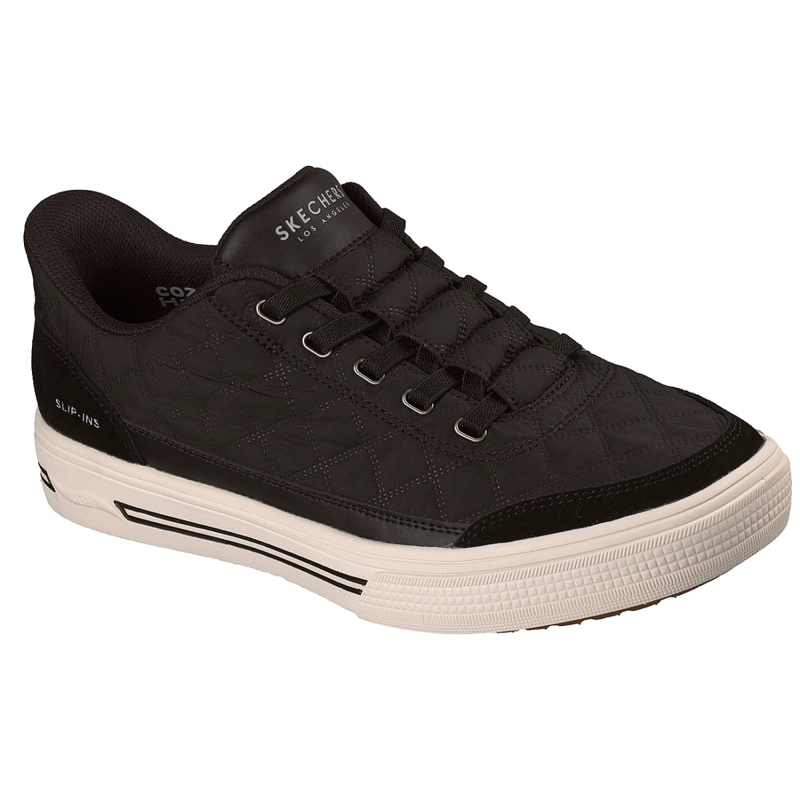 ZAPATILLAS SKECHERS HOMBRE SLIP-INS ARCH FIT ARCADE NEGRO - 5