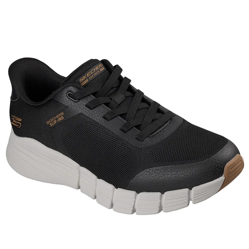 ZAPATILLAS SKECHERS HOMBRE SLIP-INS BOBS B FLEX 2.0 NEGRO - 5