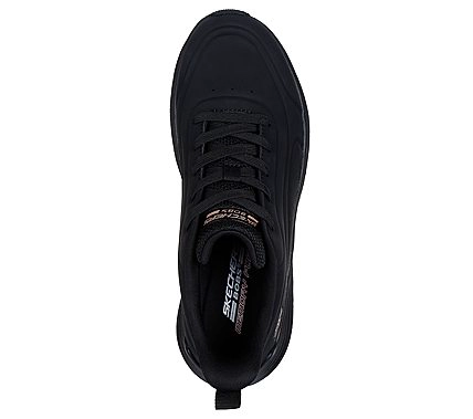 ZAPATILLAS SKECHERS MUJER BOBS SPORT SQUAD WAVES NEGRO - 1