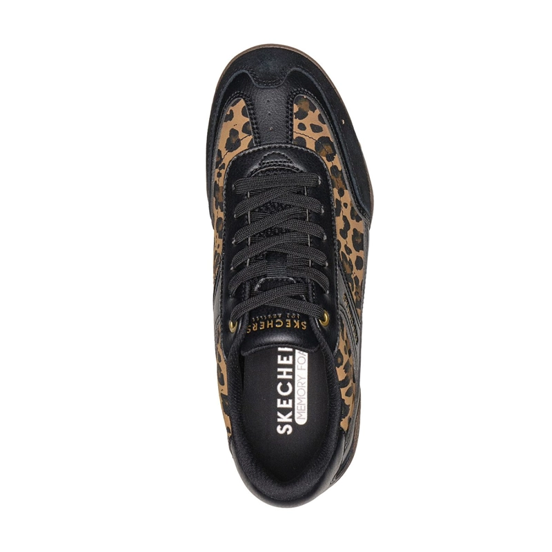 ZAPATILLAS SKECHERS MUJER ZINGER EVO WORLD STRIKER NEGRO - 2