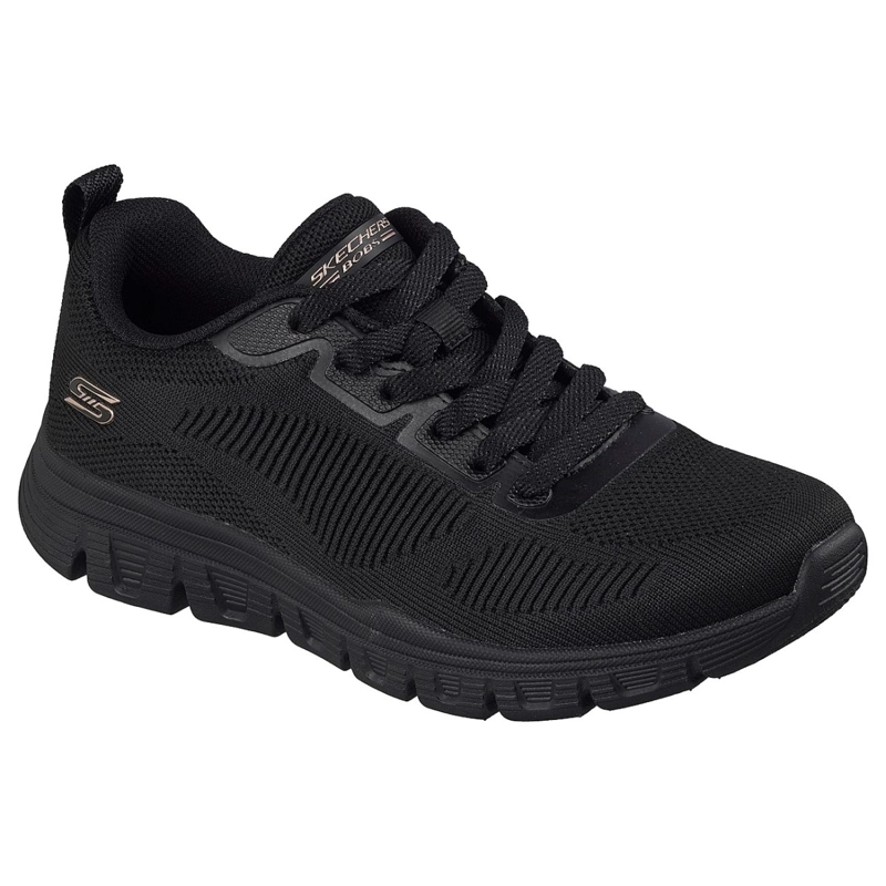 ZAPATILLAS SKECHERS MUJER SLIP-INS BOBS B LITE NEGRO - 5