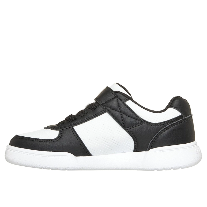 ZAPATILLAS SKECHERS NIÑO QUICK STREET LITE NEGRO - 4