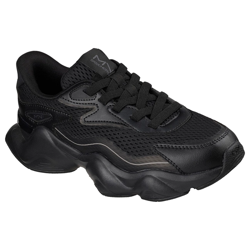 ZAPATILLAS SKECHERS MUJER SLIP-INS MARK NASON STREET NEGRO - 5