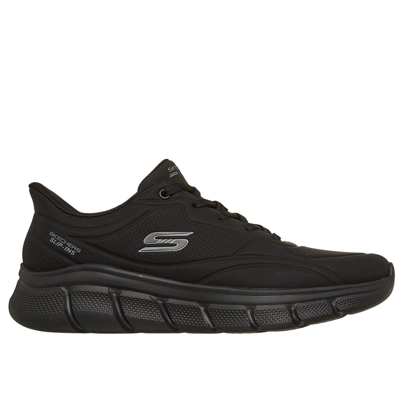 ZAPATILLAS SKECHERS HOMBRE SLIP-INS BOBS B FLEX SMOOTH NEGRO - 1