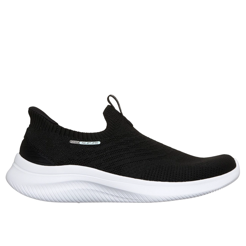 ZAPATILLAS SKECHERS MUJER SLIP-INS ULTRA FLEX 4.0 NEGRO - 1