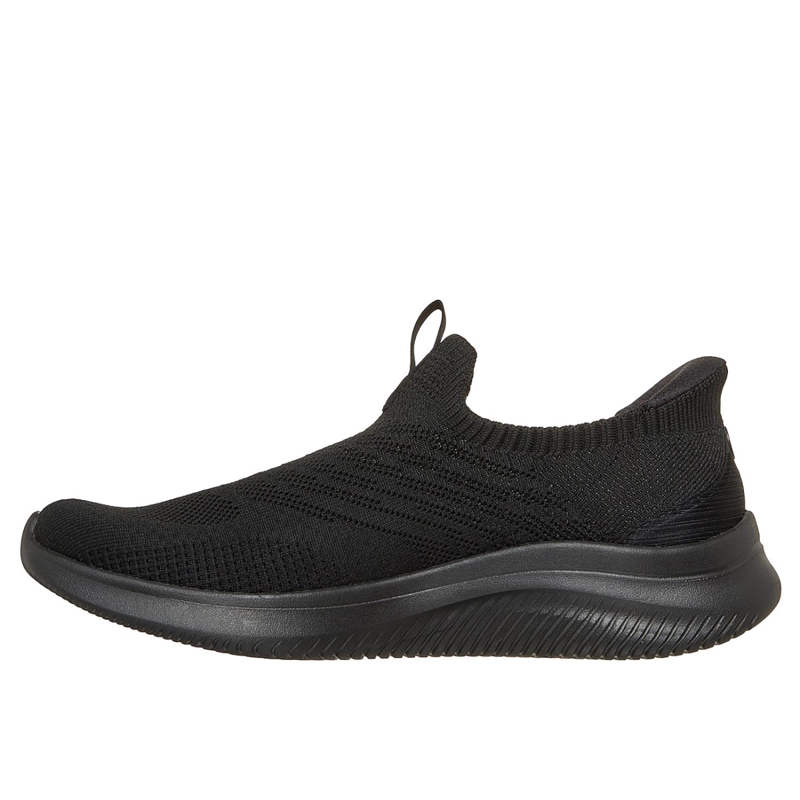 ZAPATILLAS SKECHERS MUJER SLIP-INS ULTRA FLEX 4.0 PURE NEGRO - 4