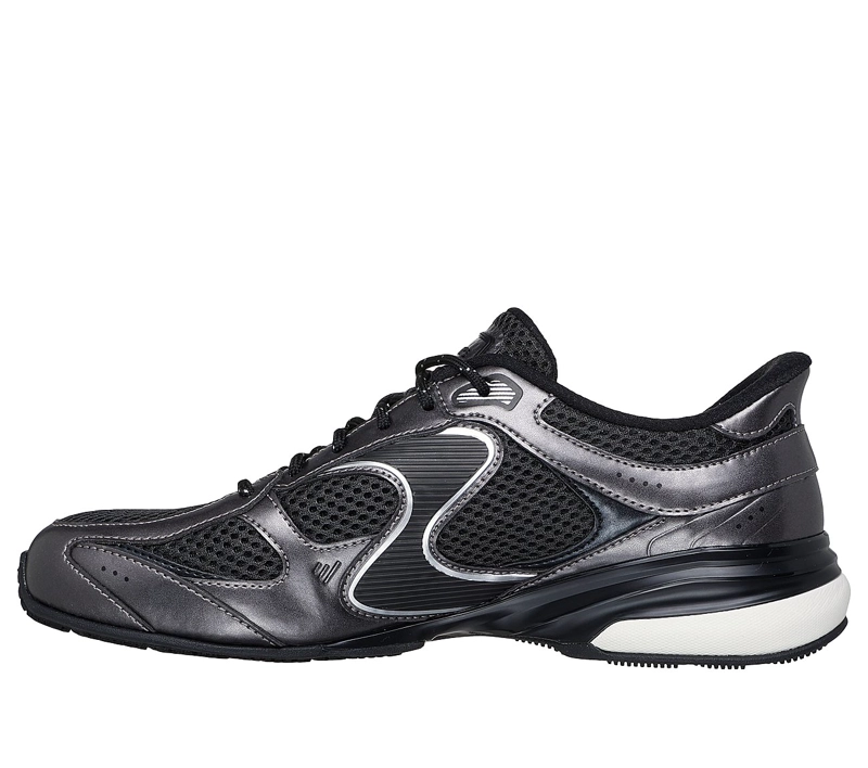 ZAPATILLAS SKECHERS MUJER SLIP-INS EXHILARATE NEGRO - 4