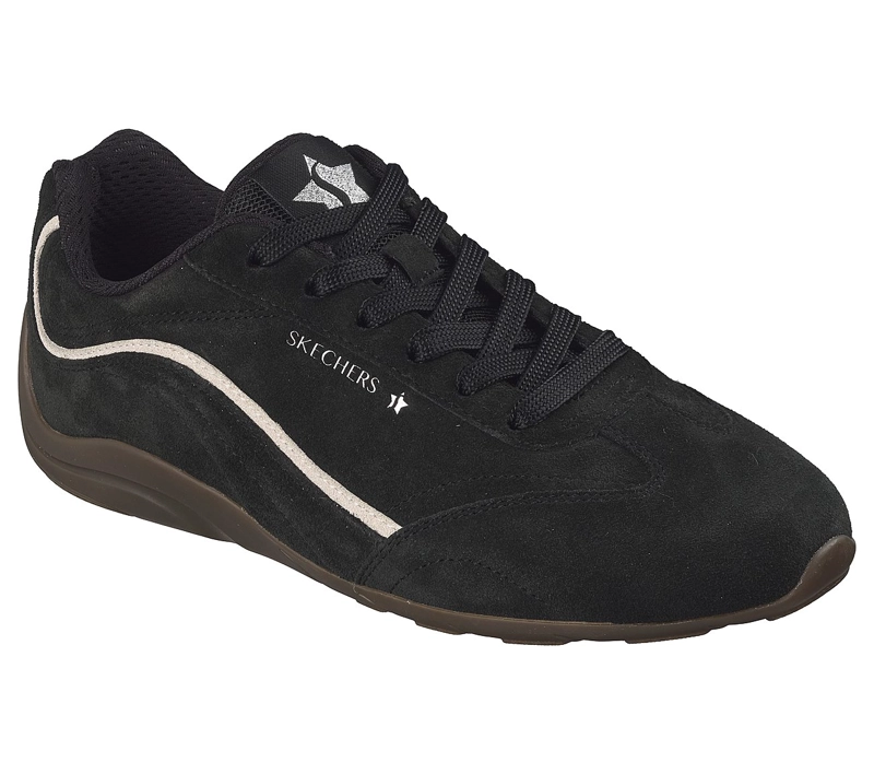 ZAPATOS SKECHERS MUJER COURT RACER CITY BELLE NEGRO - 5