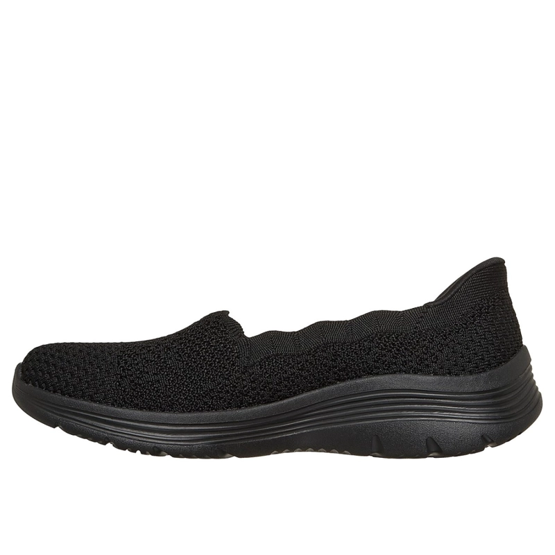 ZAPATILLAS SKECHERS MUJER SLIP-INS BEDFORD NEGRO - 4