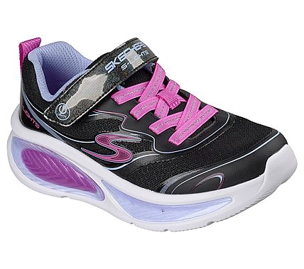 ZAPATILLAS SKECHERS NIÑA S-LIGHTS COSMIC GLOW 2.0 NEGRO - 4