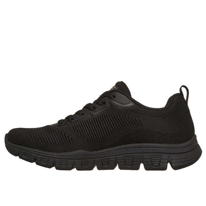 ZAPATILLAS SKECHERS MUJER SLIP-INS BOBS B LITE NEGRO - 4