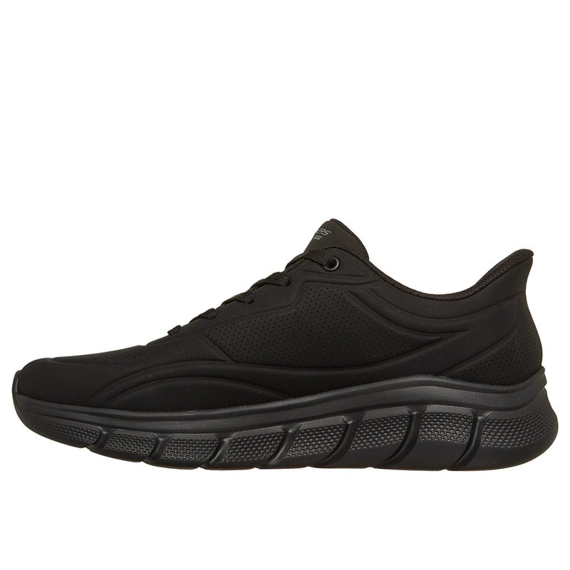 ZAPATILLAS SKECHERS HOMBRE SLIP-INS BOBS B FLEX SMOOTH NEGRO - 4