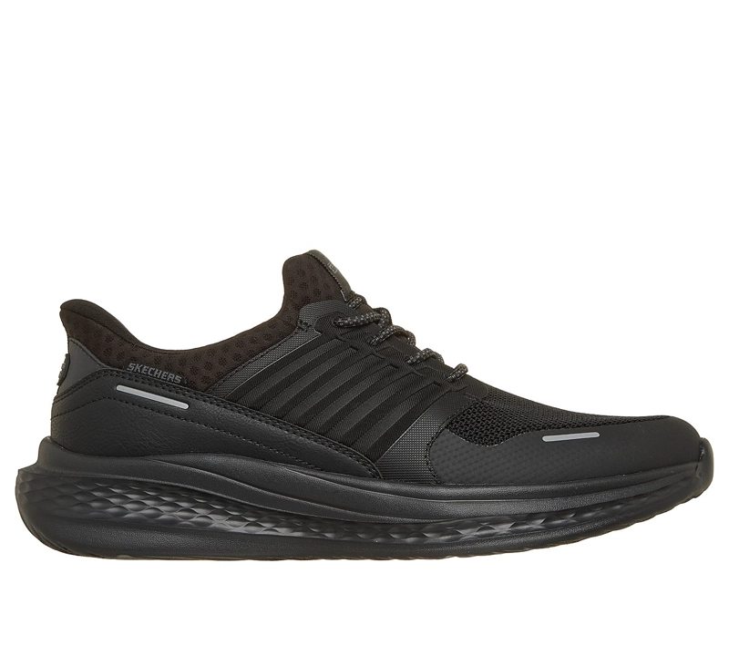 ZAPATILLAS SKECHERS HOMBRE SLIP-INS RELAXED FIT SLADE NEGRO - 1
