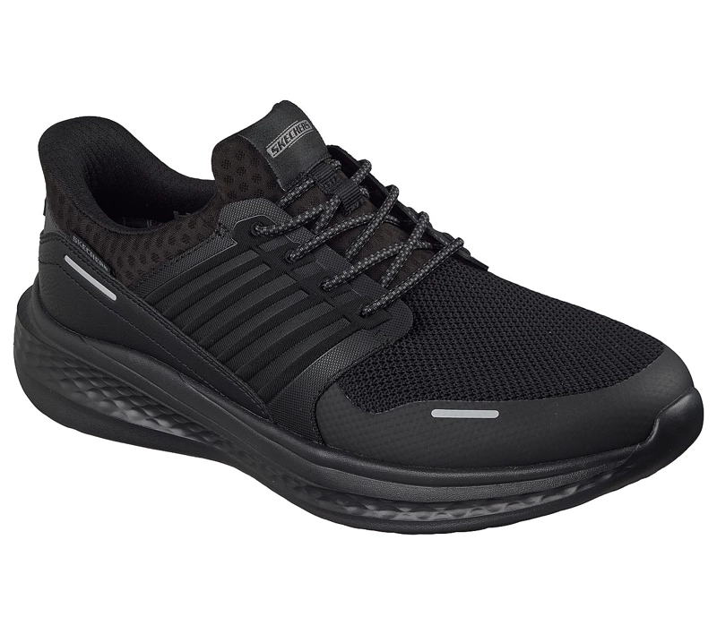 ZAPATILLAS SKECHERS HOMBRE SLIP-INS RELAXED FIT SLADE NEGRO - 5