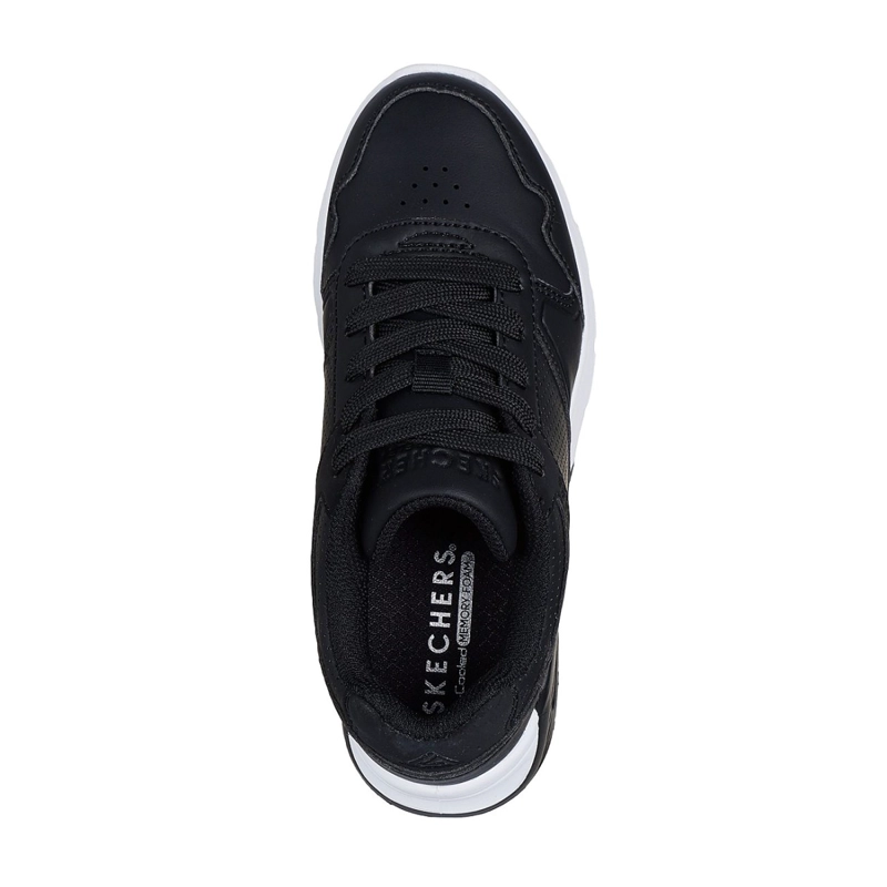 ZAPATILLAS SKECHERS NIÑO UNO LITE 2.0 NEGRO - 2