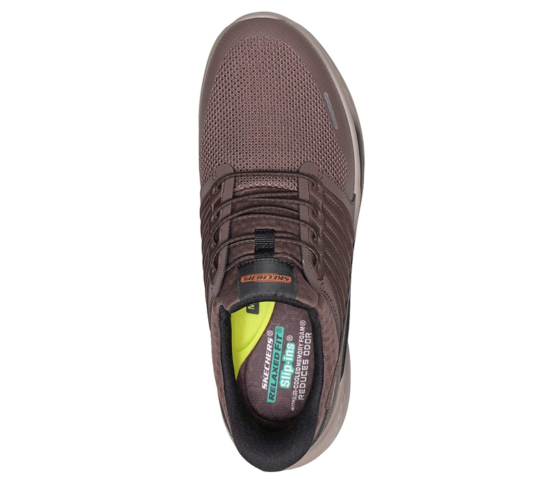 ZAPATILLAS SKECHERS HOMBRE SLIP-INS RELAXED FIT SLADE CAFE - 2
