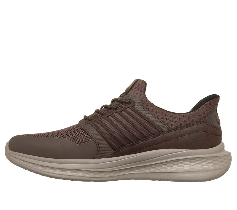 ZAPATILLAS SKECHERS HOMBRE SLIP-INS RELAXED FIT SLADE CAFE - 4