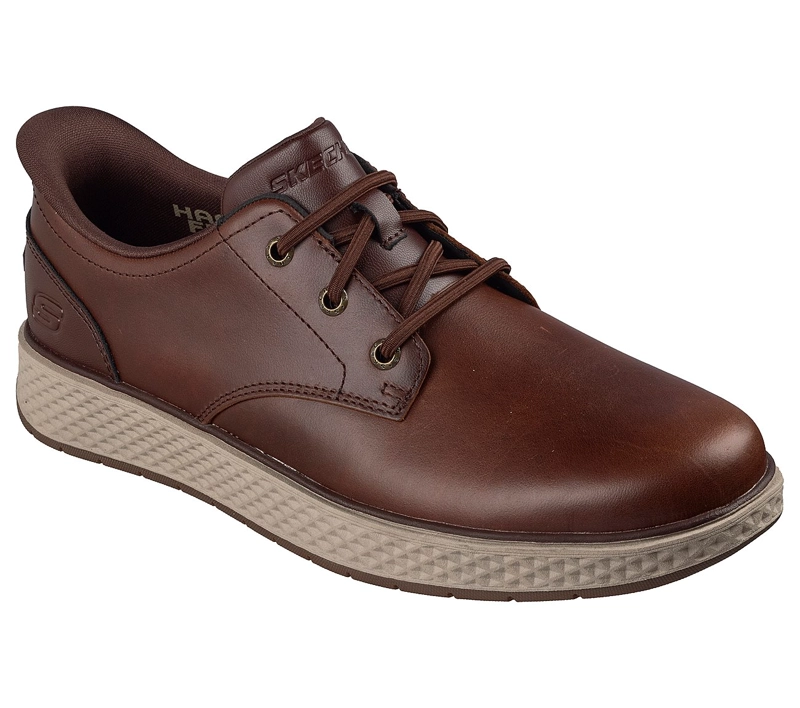 ZAPATOS SKECHERS HOMBRE SLIP-INS BURKETT LONZO CAFE - 2