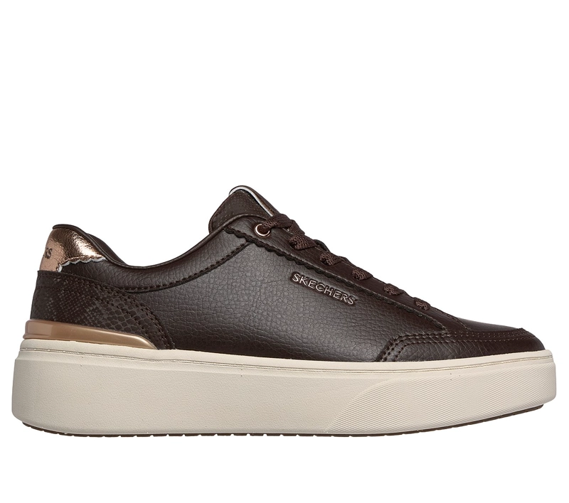 ZAPATILLAS SKECHERS MUJER CENTRAL EVERYDAY ICON CAFE - 1