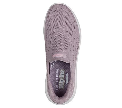 ZAPATILLAS SKECHERS MUJER SLIP-INS RELAXED FIT GO MORADO - 1