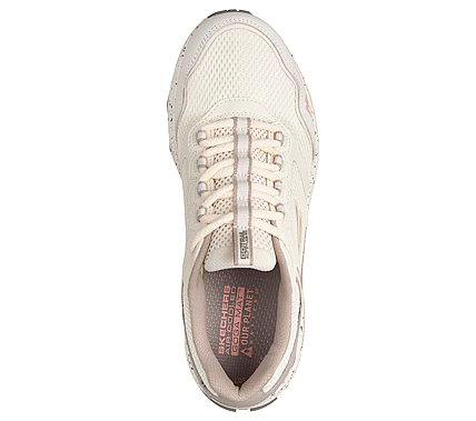 ZAPATILLAS SKECHERS MUJER WATERPROOF GO RUN TRAIL BEIGE - 1