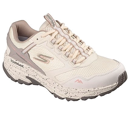 ZAPATILLAS SKECHERS MUJER WATERPROOF GO RUN TRAIL BEIGE - 4