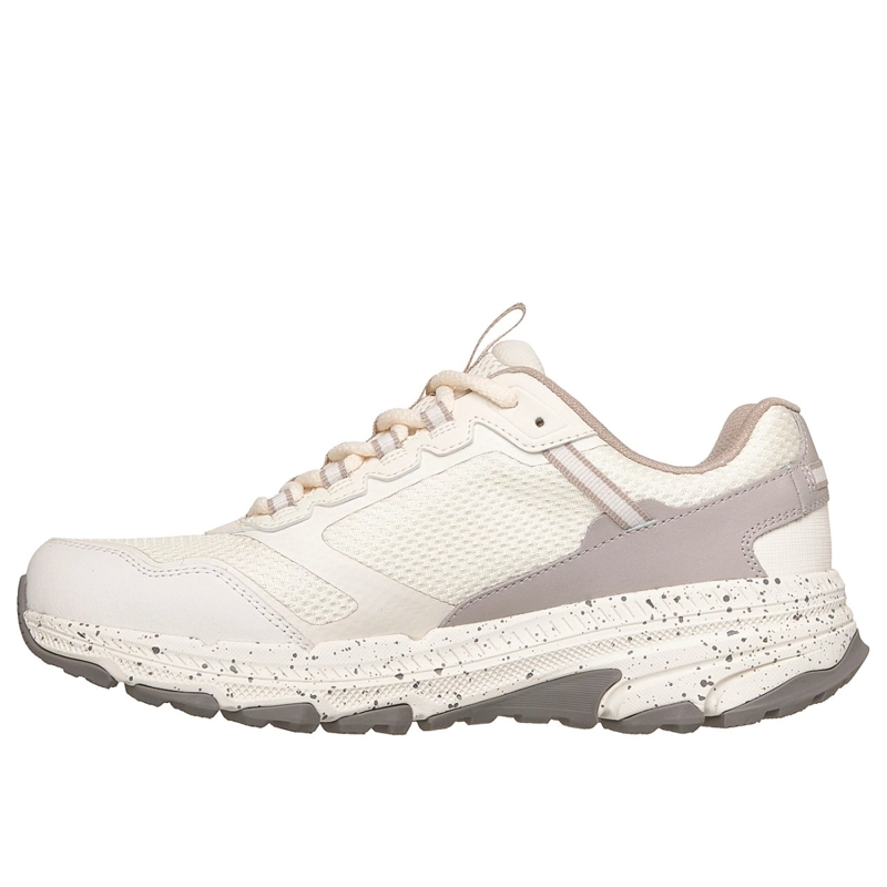 ZAPATILLAS SKECHERS MUJER WATERPROOF GO RUN TRAIL BEIGE - 4