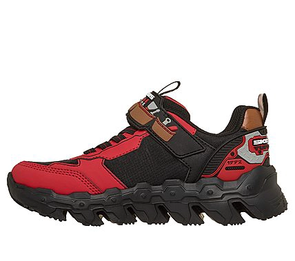 ZAPATOS SKECHERS NIÑO MEGA-FLEX LITE TUFF TOOLZ ROJO - 3