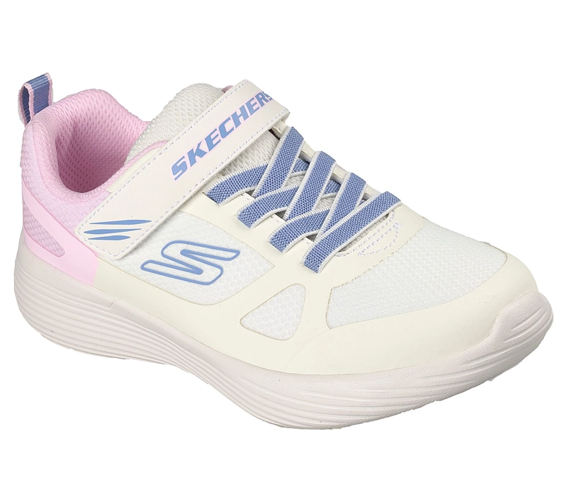 ZAPATILLAS SKECHERS NIÑA GO RUN 400 V.2 TRACE TRACK BEIGE - 5