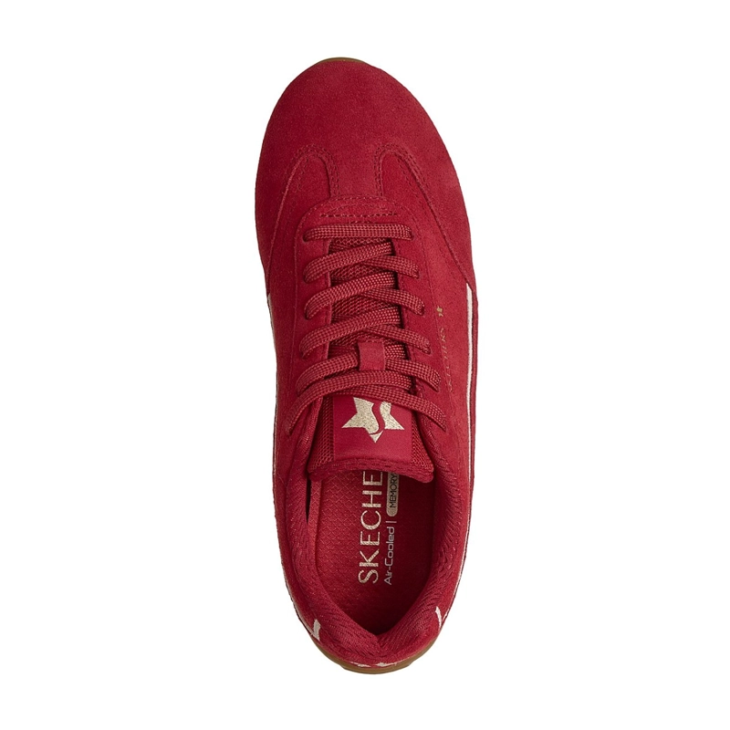 ZAPATOS SKECHERS MUJER COURT RACER CITY BELLE ROJO - 2