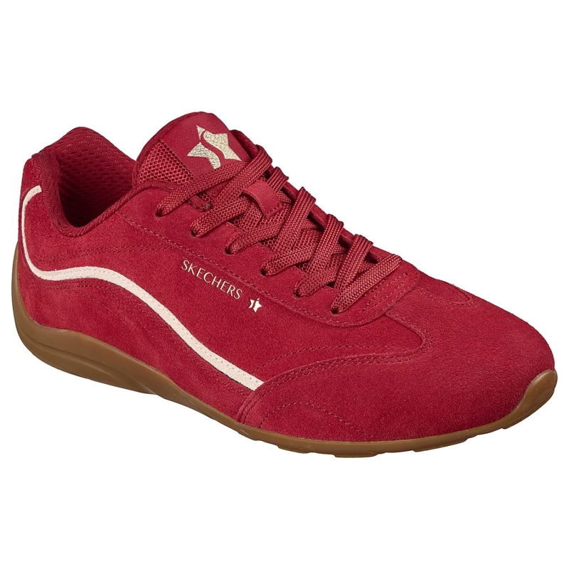 ZAPATOS SKECHERS MUJER COURT RACER CITY BELLE ROJO - 5