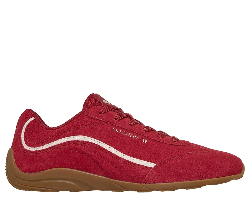 ZAPATOS SKECHERS MUJER COURT RACER CITY BELLE ROJO - 1