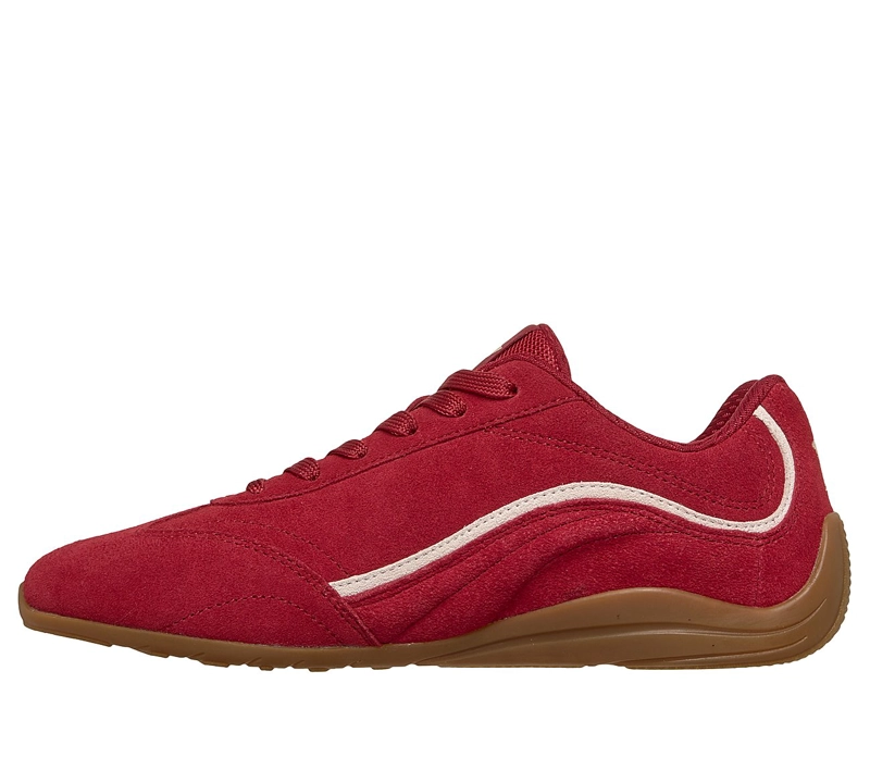ZAPATOS SKECHERS MUJER COURT RACER CITY BELLE ROJO - 4