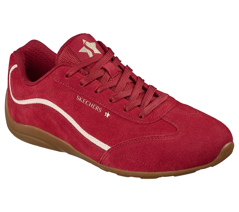 ZAPATOS SKECHERS MUJER COURT RACER CITY BELLE ROJO - 5