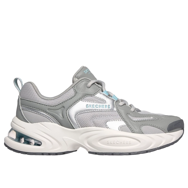 ZAPATILLAS SKECHERS MUJER UNO RYZE GRIS - 1