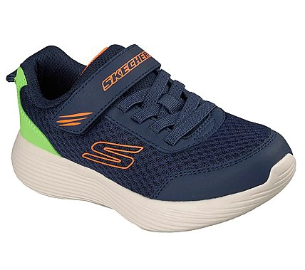 ZAPATILLAS SKECHERS NIÑO GO RUN 400 V2 QUANTA-STRIDE AZUL - 4