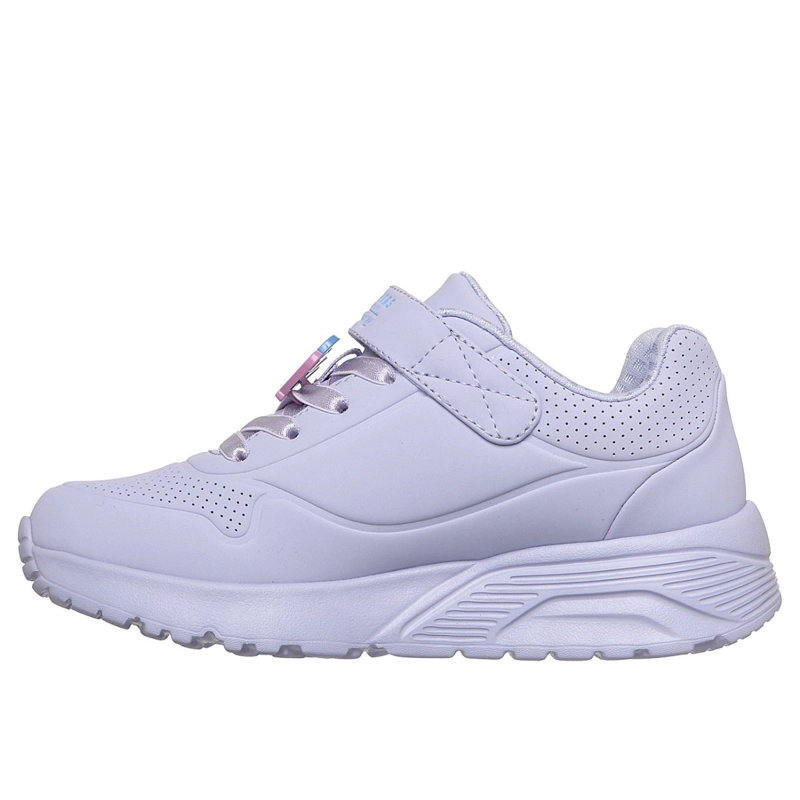 ZAPATILLAS SKECHERS NIÑA JGOLDCROWN UNO LITE MORADO - 4