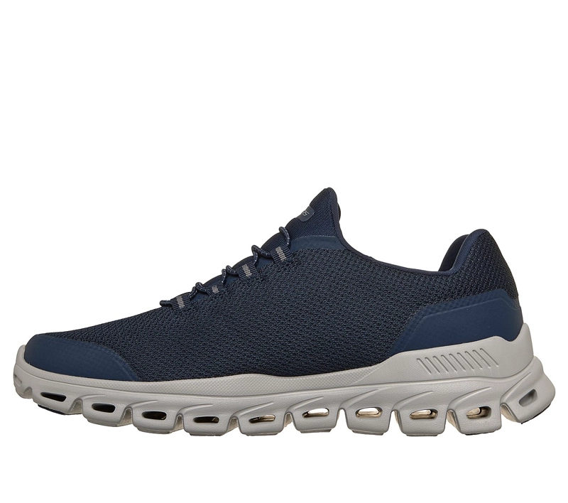 ZAPATILLAS SKECHERS HOMBRE SLIP-INS GLIDE-STEP NOLTEK AZUL - 4