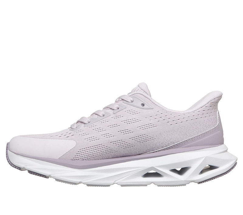 ZAPATILLAS SKECHERS MUJER SLIP-INS GLIDE-STEP VORTEX MORADO - 4