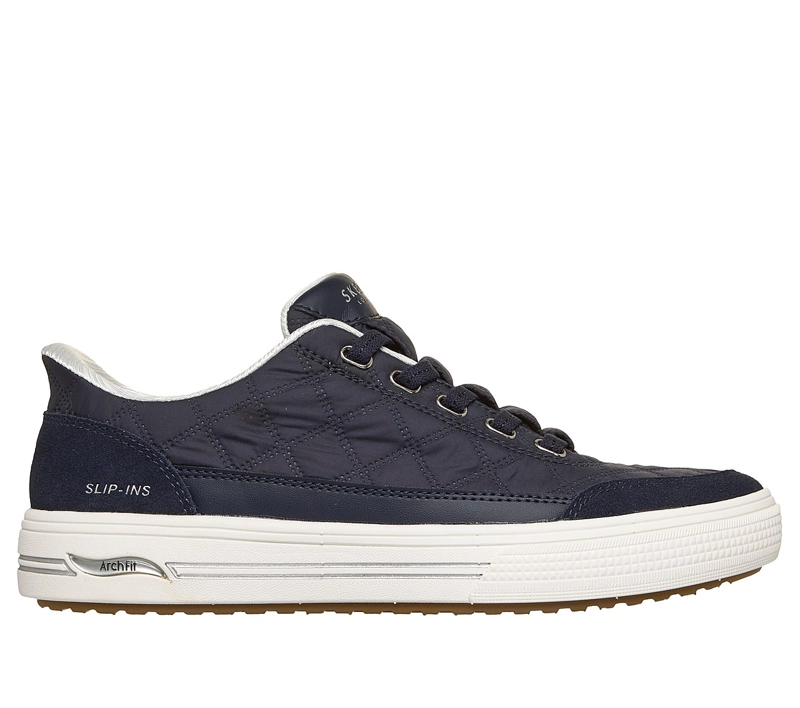 ZAPATILLAS SKECHERS MUJER SLIP-INS ARCH FIT ARCADE AZUL - 1