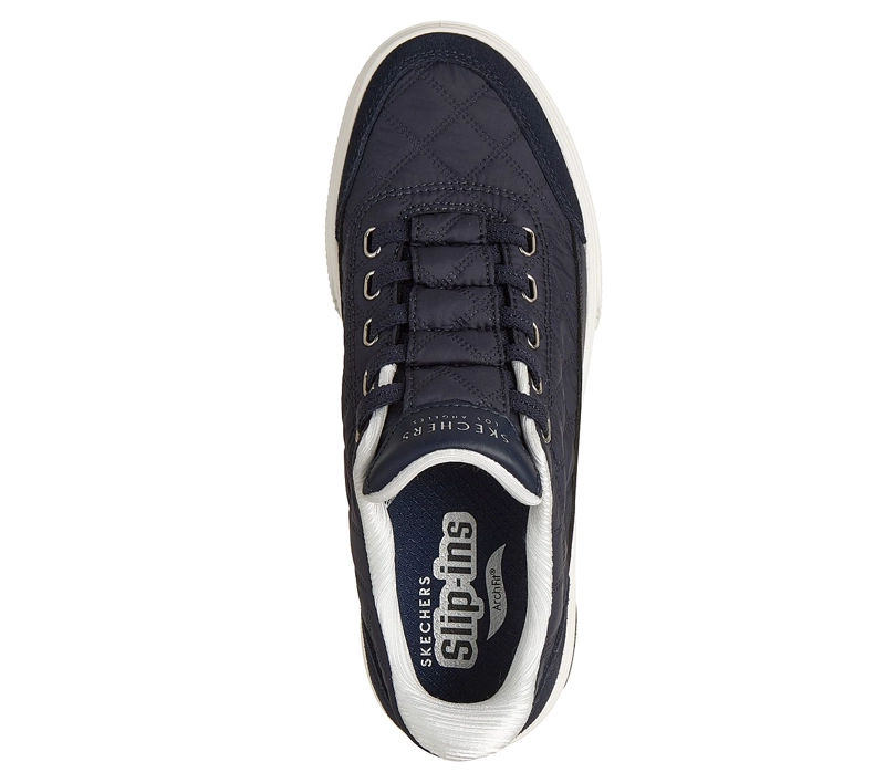 ZAPATILLAS SKECHERS MUJER SLIP-INS ARCH FIT ARCADE AZUL - 2