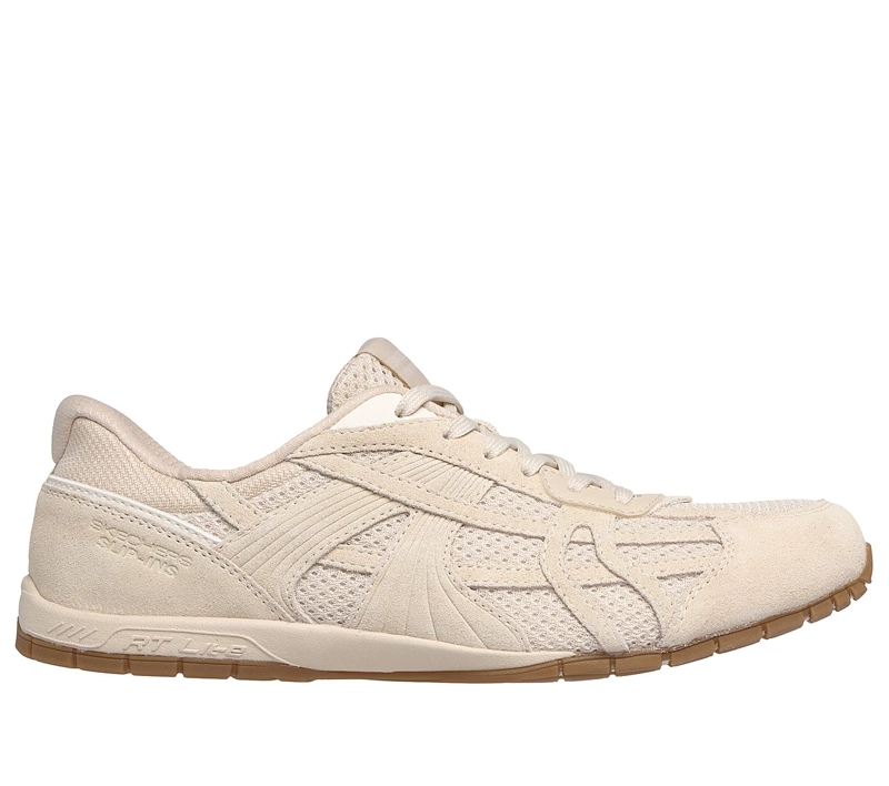 ZAPATILLAS SKECHERS MUJER SLIP-INS RETRO LITE OSHARE BEIGE - 1