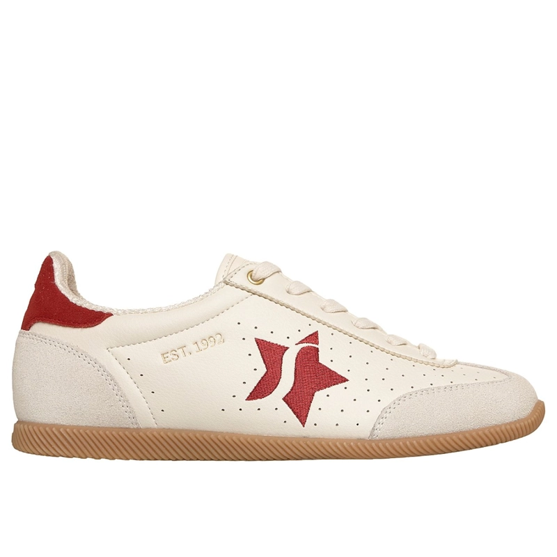 ZAPATILLAS SKECHERS MUJER MIDCITY CITY CRUSH BEIGE - 1