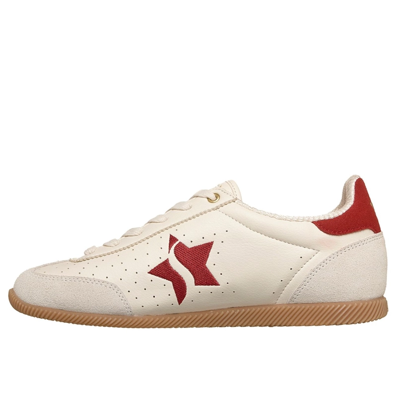 ZAPATILLAS SKECHERS MUJER MIDCITY CITY CRUSH BEIGE - 4