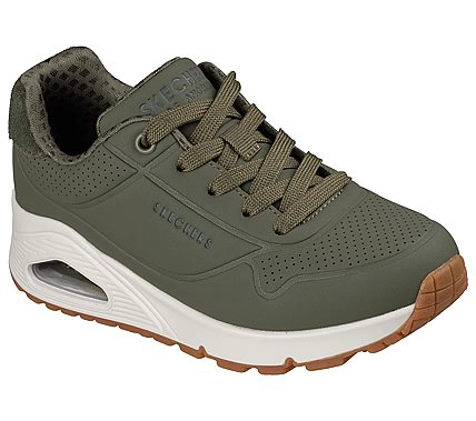 ZAPATILLAS SKECHERS NIÑO UNO GEN1 VERDE - 1