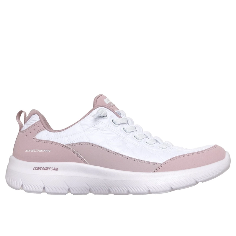 ZAPATILLAS SKECHERS MUJER SLIP-INS SUMMITS CONTOUR MORADO - 1